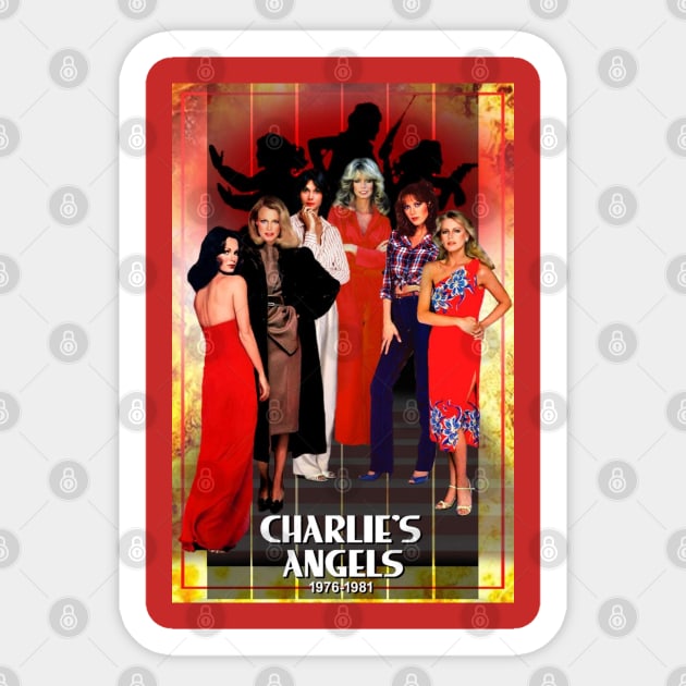 charlies angels Sticker by fonchi76